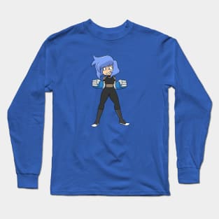 Mia (8-Bit Adventures of Mia) Long Sleeve T-Shirt